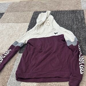 PINK Victoria's Secret Burgundy hoodie